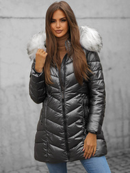 Куртка жіноча Чорна OZONEE JS/M9053/392Z