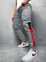 Spodnie dresowe męskie szare OZONEE JS/K50007