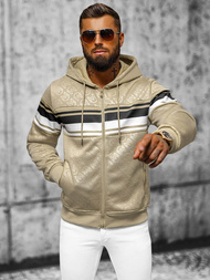 Толстовка чоловіча Бежева OZONEE JS/3B563