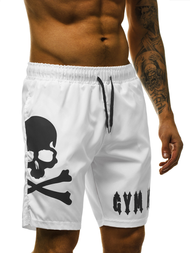 Spodenki męskie białe OZONEE O/1011