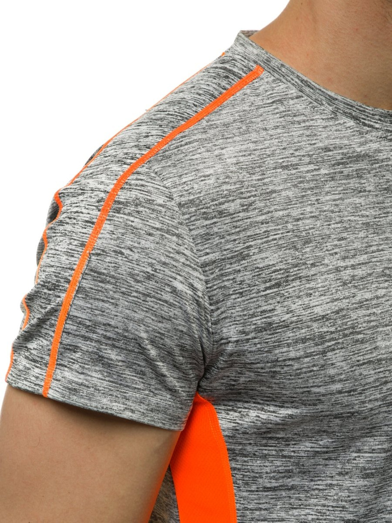 T-Shirt męski szary OZONEE JS/KS2100