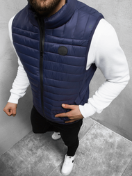 Kamizelka męska pikowana granatowa OZONEE JS/M891/2