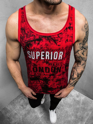 Футболка чоловіча Червона OZONEE JS/SS11037Z