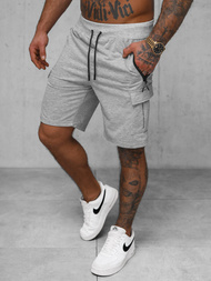 Spodenki dresowe męskie szare OZONEE JS/8K1503/2