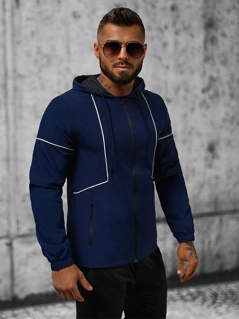 Куртка чоловіча tемно-cиня OZONEE JS/M10300