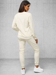 Спортивний костюм жіночий kремова OZONEE O/8C1173/155Z