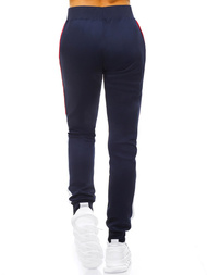Spodnie dresowe damskie ciemno-granatowe OZONEE JS/JK88127/25