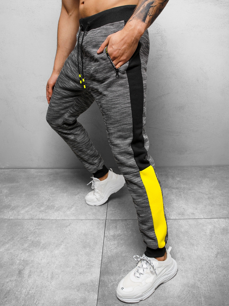 Штани спортивні чоловічі Графітові OZONEE JS/K60018Z