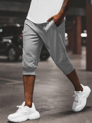 Spodenki dresowe męskie szare OZONEE JS/XW07/2Z