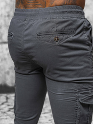 Штани чоловічі джоггери Графітові OZONEE NB/MP0201GS