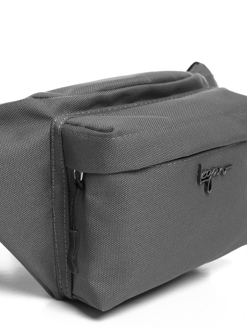 Cумка на пояс, Бананка Темно-сіра OZONEE L/9682