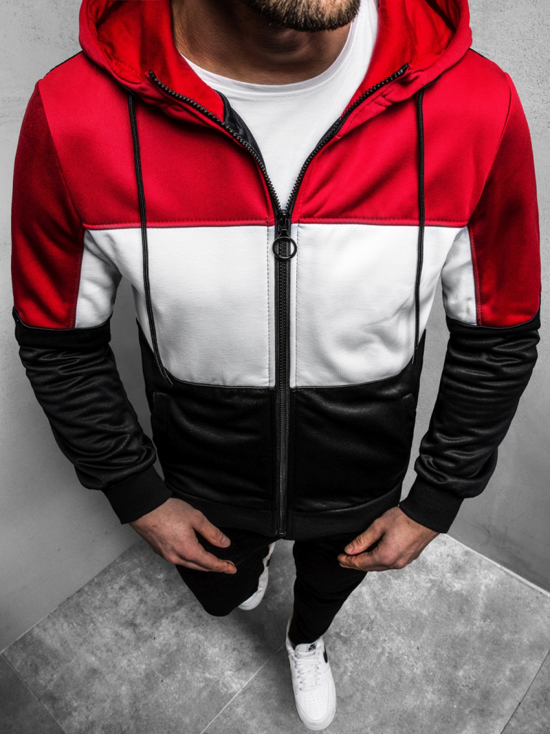 Bluza męska czarna OZONEE JS/YD88012Z