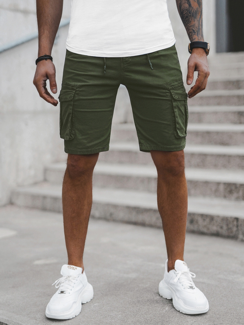 Шорти джинові чоловічі Зеленi OZONEE T/BB70011/3