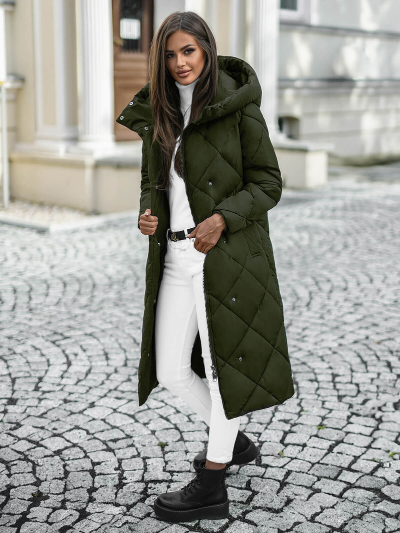 Куртка жіноча Зелена OZONEE JS/5M3173/136Z