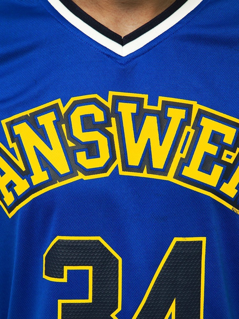 Майка чоловіча Синя OZONEE JS/68S10173