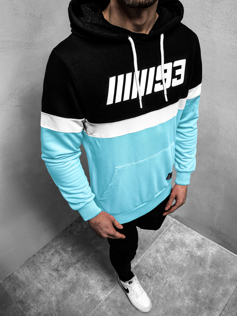 Bluza męska jasnoniebieska OZONEE A/0963Z