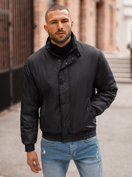 Kurtka męska czarna OZONEE JS/5M3102/392Z