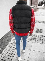 Безрукавка чоловіча Чорна OZONEE E/3950