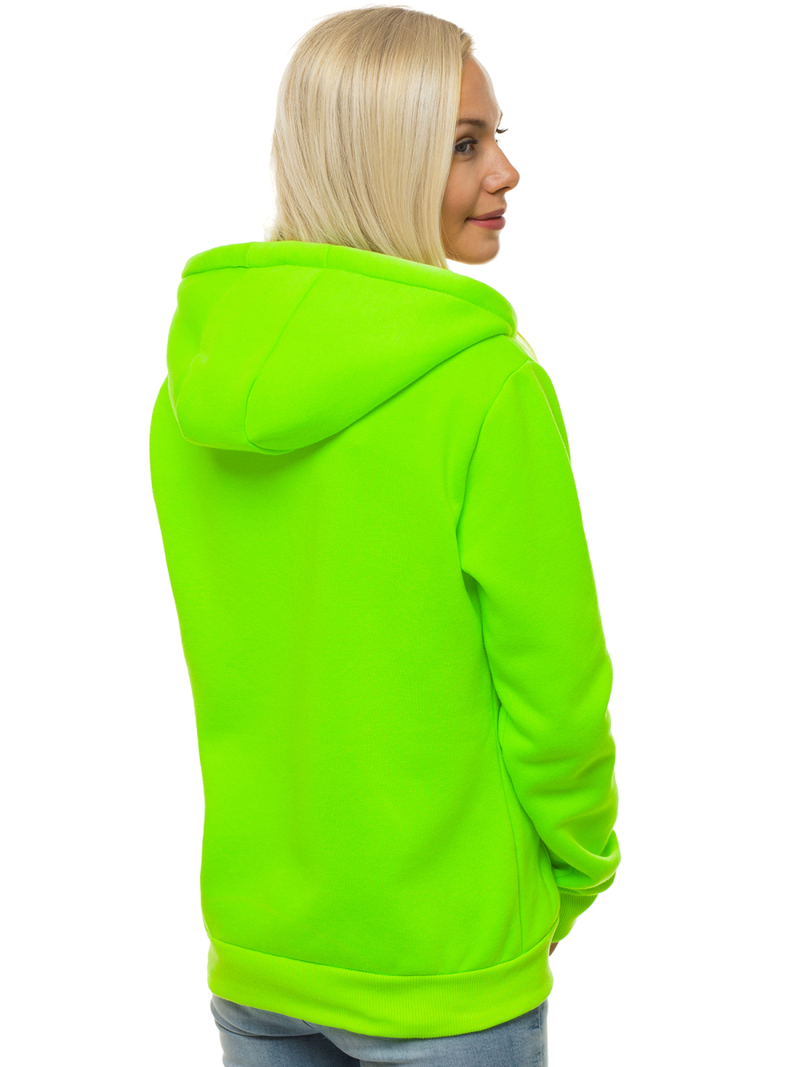 Жіноча Толстовка Зелена-неон OZONEE JS/W03Z