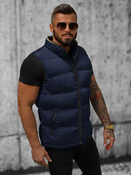 Безрукавка чоловіча tемно-cиня OZONEE N/7131Z