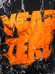 T-Shirt męski czarny OZONEE JS/KS1984