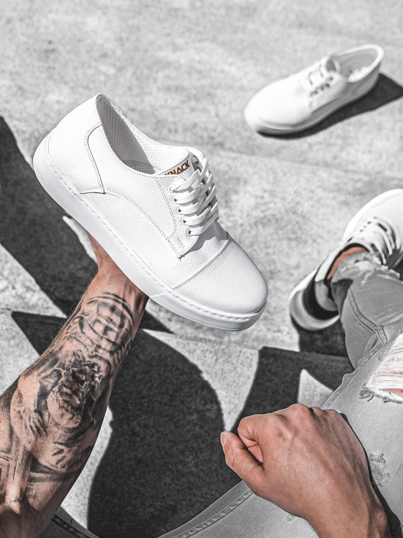 Sneakersy białe OZONEE O/KN050