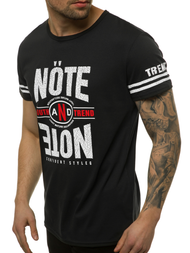 Футболка чоловіча Чорна OZONEE JS/SS10968