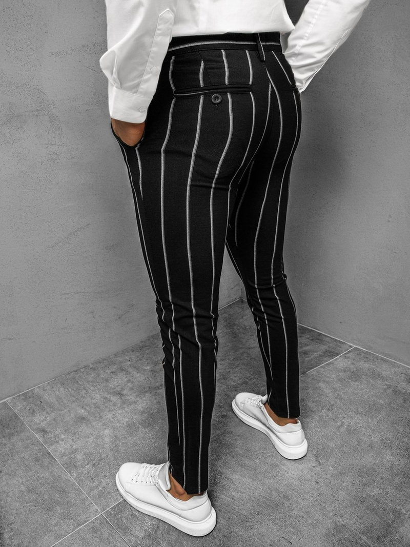 Штани чоловічі Чорнi OZONEE DJ/5537