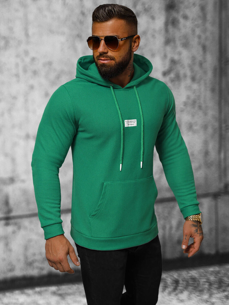 Толстовка чоловіча Зелена OZONEE O/TB2216