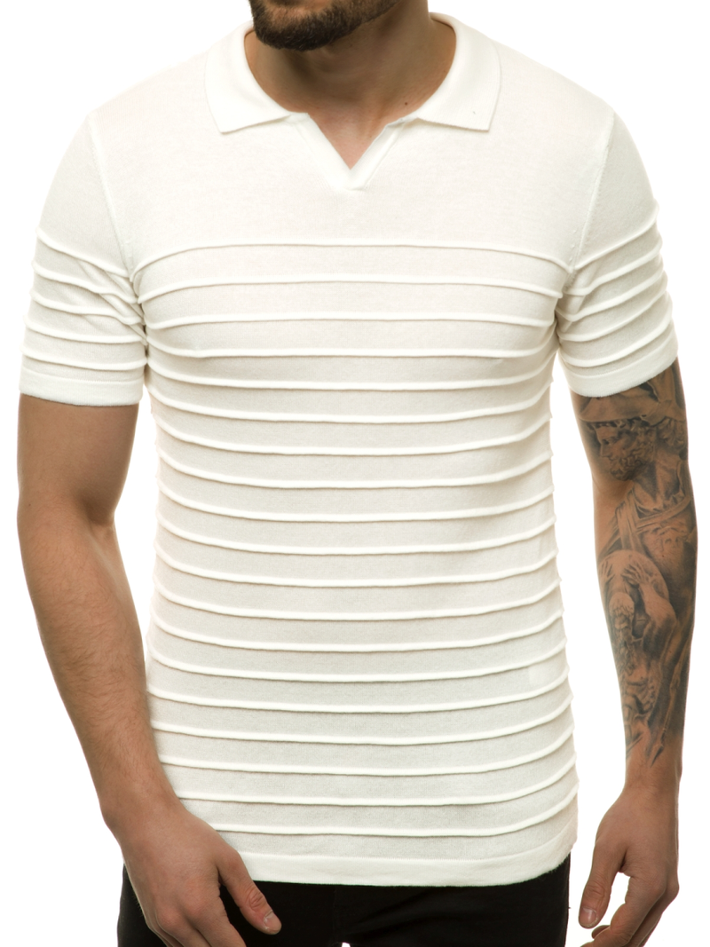 Светр чоловічій Кремовий OZONEE L/2318