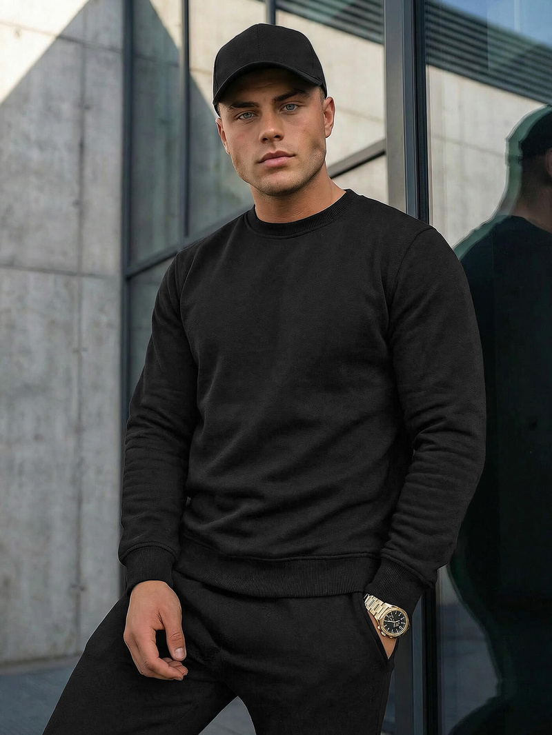 Спортивний костюм чоловічій Чорний OZONEE JS/68C10380/3Z