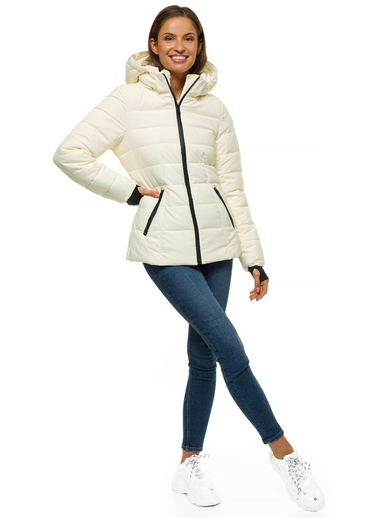 Куртка жіноча екрю OZONEE O/M201/10