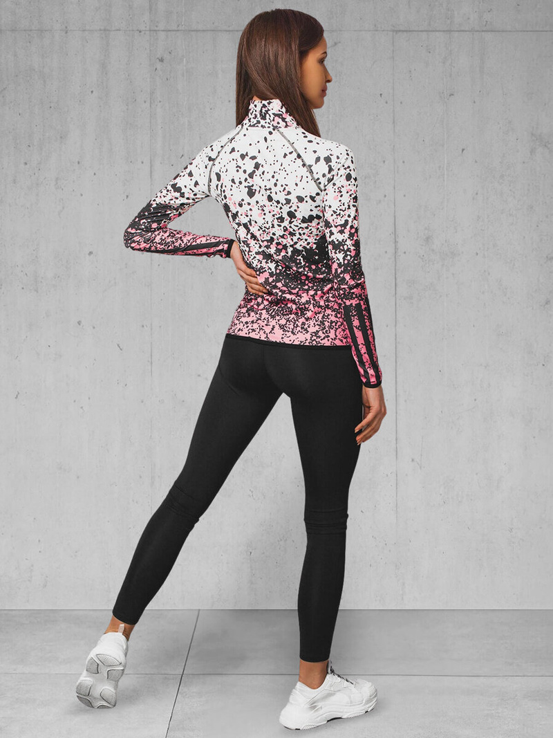 Жіночий спортивний костюм з двох частин Яскраво-Рожевий OZONEE O/20401Z