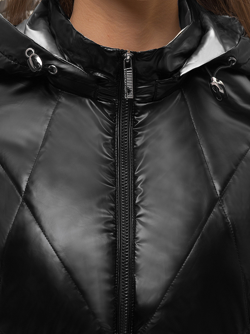 Куртка жіноча Чорна OZONEE N/7008/1