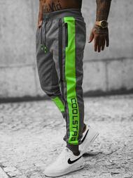 Spodnie dresowe męskie grafitowe OZONEE JS/K10132Z