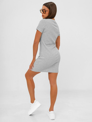 Sukienka damska szara OZONEE JS/96T677/2