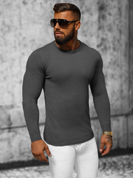 Sweter męski grafitowy OZONEE NB/MMB602/3Z