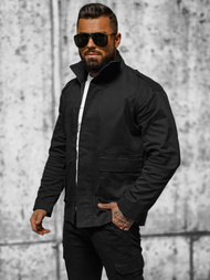 Kurtka męska czarna OZONEE O/G3035