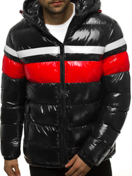 Kurtka zimowa męska pikowana czarna OZONEE N/6463