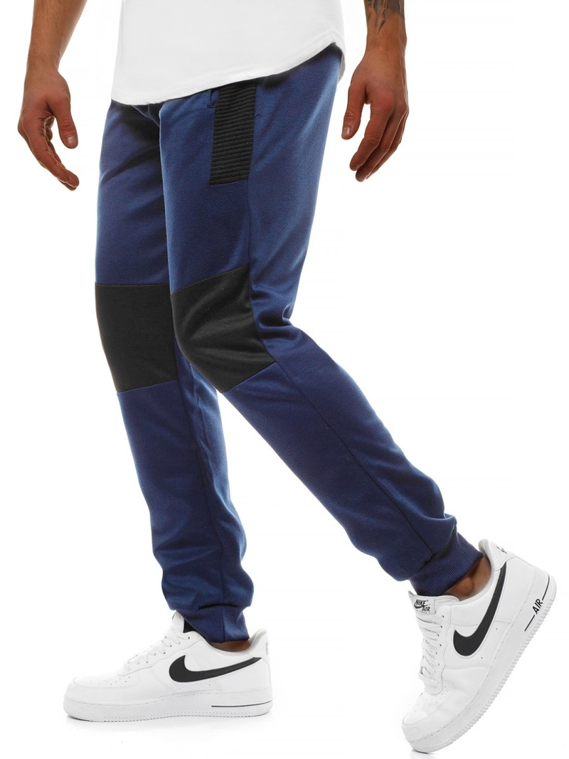 Штани спортивні чоловічі Темно-Синi OZONEE JS/JZ11015