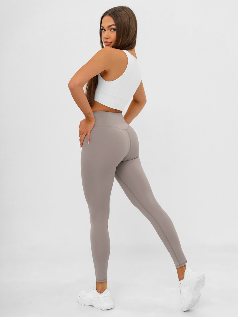 Legginsy damskie mokka OZONEE JS/17K580/5