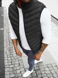 Безрукавка чоловіча Чорна OZONEE JS/M752/392