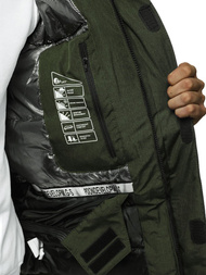 Kurtka zimowa męska khaki OZONEE O/9804