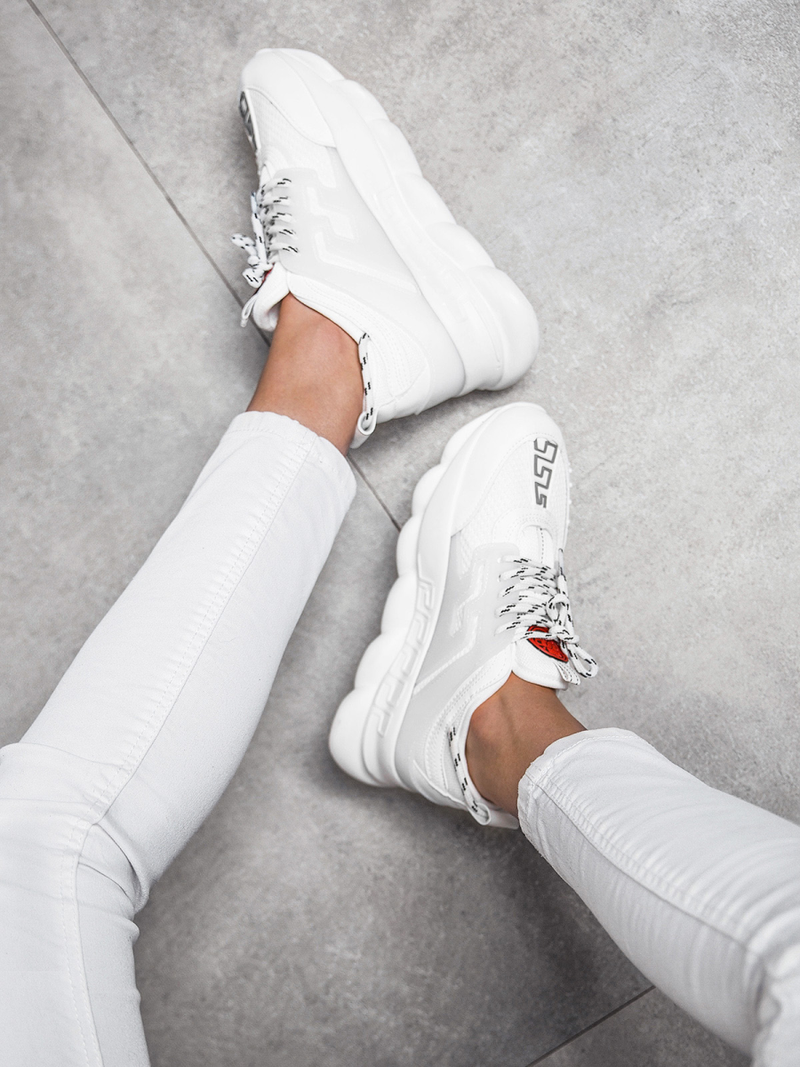 Sneakersy damskie białe OZONEE G/2021