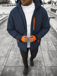 Kurtka zimowa męska granatowa OZONEE JS/HH011/50Z