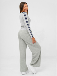 Komplet dresowy damski dwuczęściowy szary OZONEE JS/M60815AB