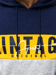 Толстовка чоловіча Темно-Синя OZONEE JS/KS1911Z