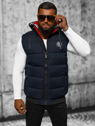 Безрукавка чоловіча tемно-cиня OZONEE JS/84M3027/215