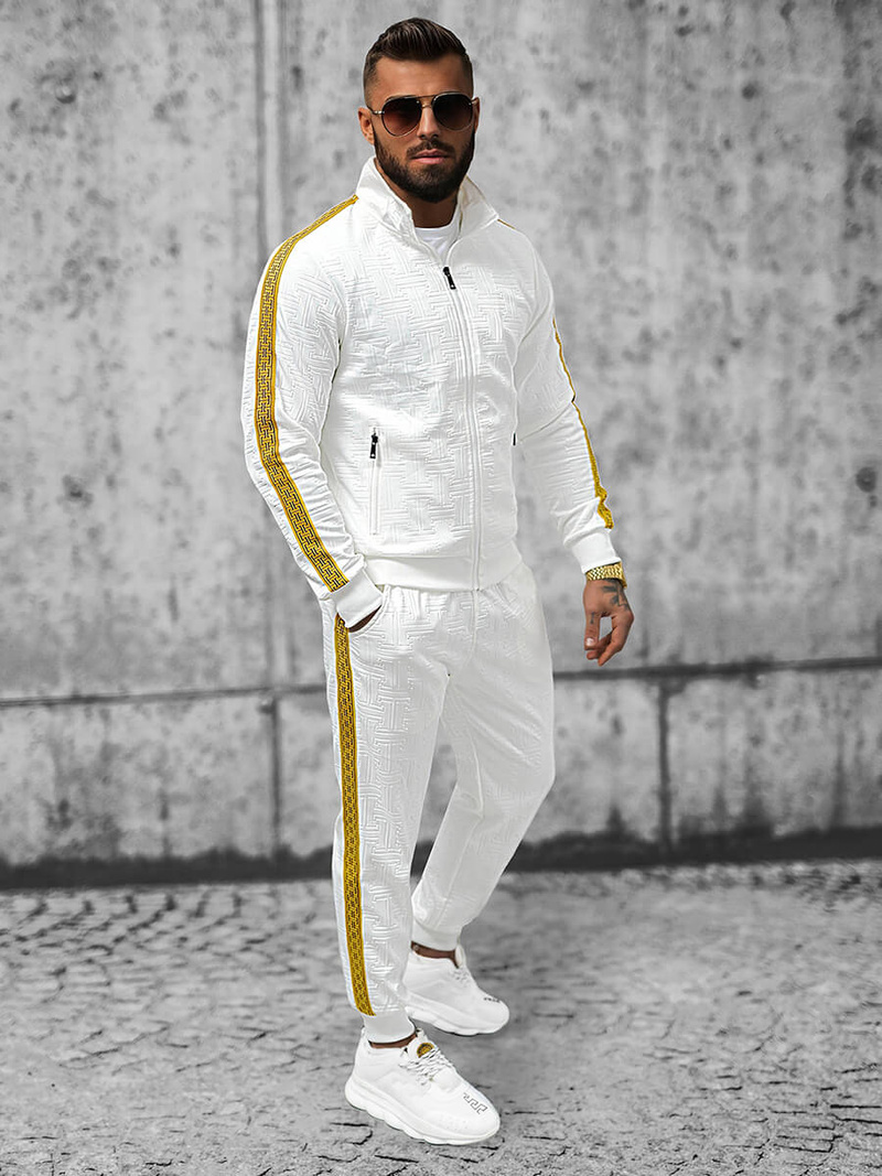 Чоловічий спортивний комплект Бiлий OZONEE O/3A163