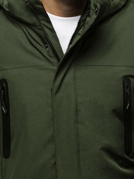 Kurtka zimowa męska khaki OZONEE O/9801